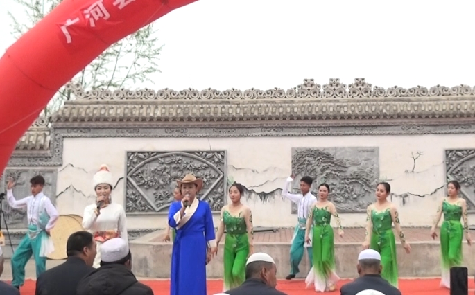广河县2024年戏曲进乡村演出-3月28日水泉乡老庄村